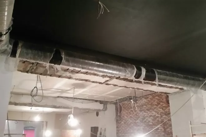 воздуховоды после монтажа