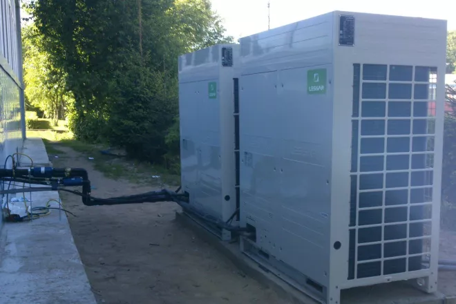 внешний блок vrf системы lessar