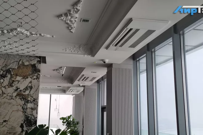 кассетный блок кондиционера mitsubishi electric