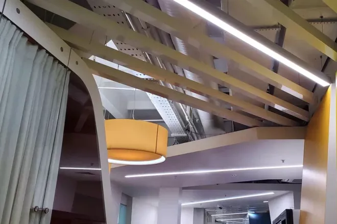 система увлажнения в офисе Яндекс, фото 12