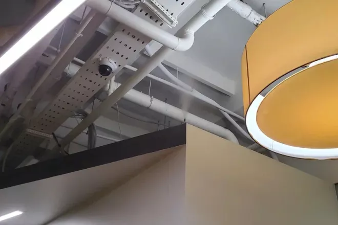 система увлажнения в офисе Яндекс, фото 13