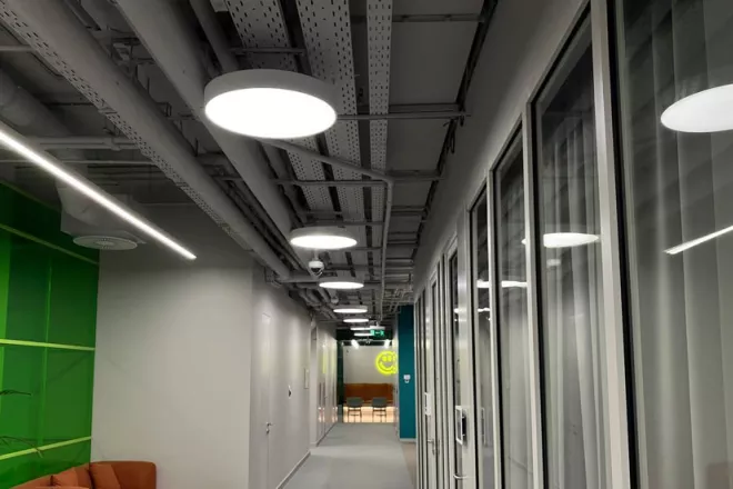 система увлажнения в офисе Яндекс, фото 23