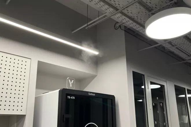 система увлажнения в офисе Яндекс, фото 24