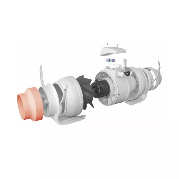 ERA PRO TYPHOON 100 2SP круглый канальный вентилятор, фото 6