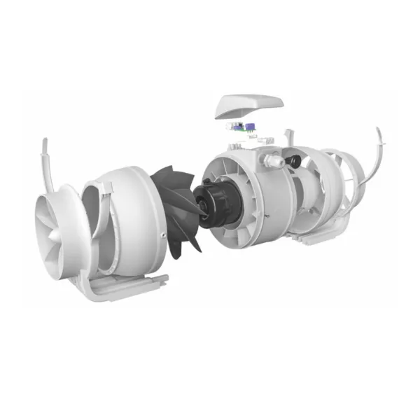 ERA PRO TYPHOON 125 2SP круглый канальный вентилятор, фото 6