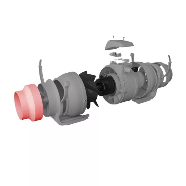 ERA PRO TYPHOON 150 2SP круглый канальный вентилятор, фото 6