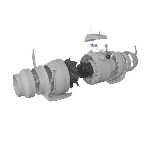 ERA PRO TYPHOON 150 2SP круглый канальный вентилятор, фото 8