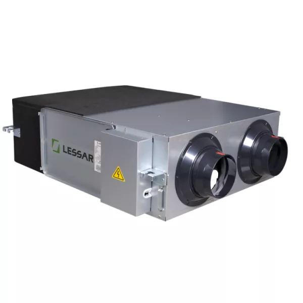 Lessar LV-PACU-400-P-AC-WIFI-E50 приточно-вытяжная установка с пластинчатым рекуператором