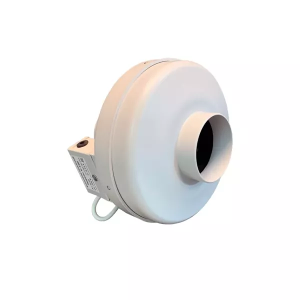 Naveka V(EC1)- 100(Bs190) (пластиковый корпус) (0,09 кВт) круглый канальный вентилятор, фото 1