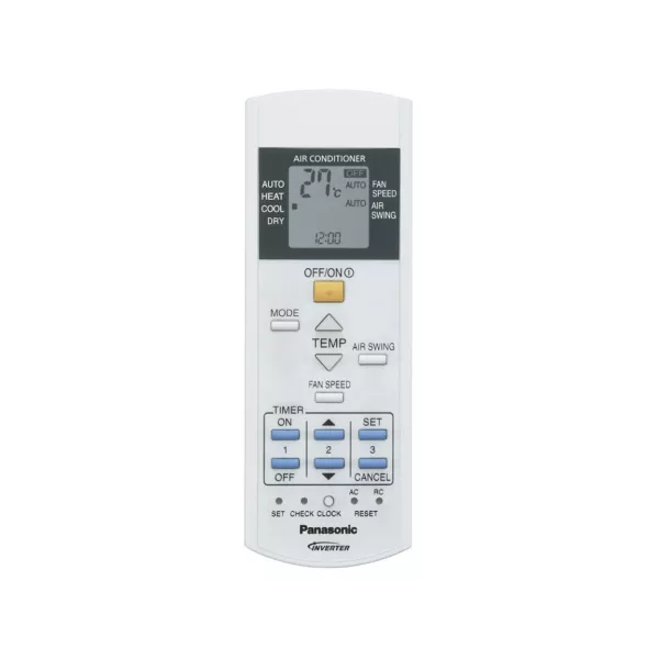 Panasonic CS-E7RKDW/CU-E7RKD пульт управления