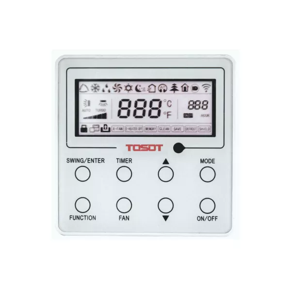 TOSOT T18H-LC3/ I/ TF05P-LC / T18H-LU3/O пульт управления кассетной сплит системой, фото 1