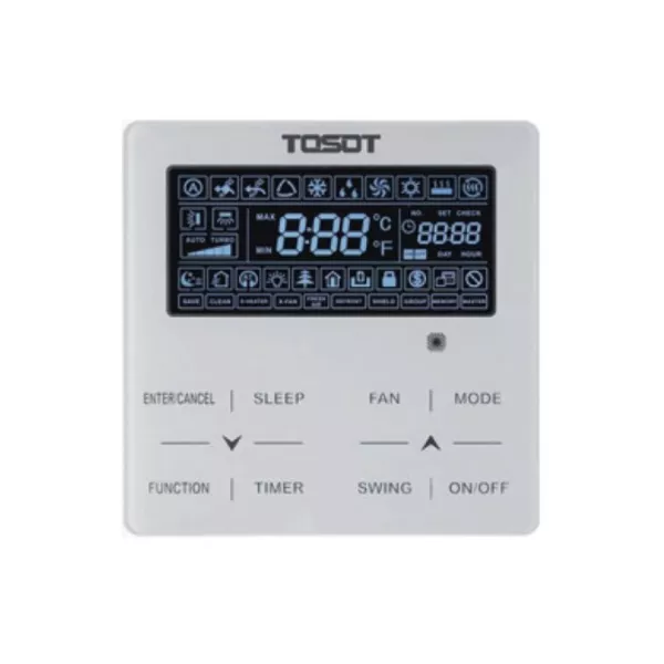TOSOT TFRI30B/I_TFRI30B/O пульт управления канальной сплит системой, фото 1