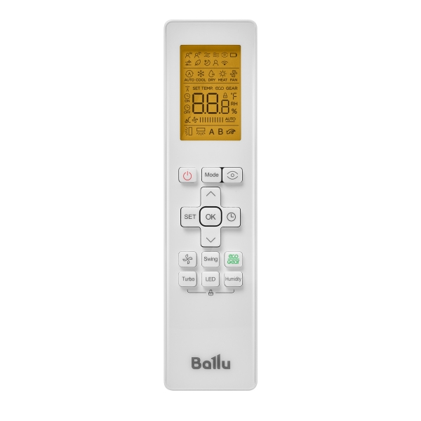 Сплит-система Ballu BSPKI-18HN8_V4, пульт управления