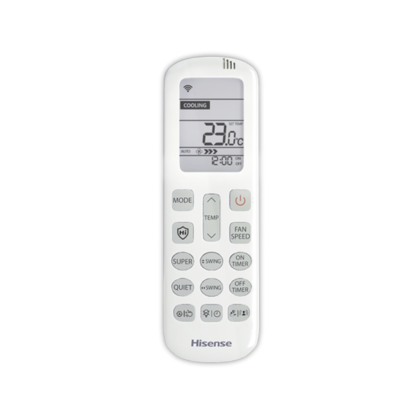 Hisense Wi-Fi AS-18UW4RMSCA01 пульт управления