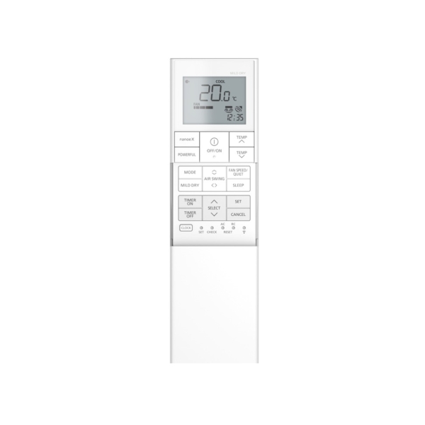 Panasonic CS-XZ50ZKEW/CU-Z50ZKE пульт управления