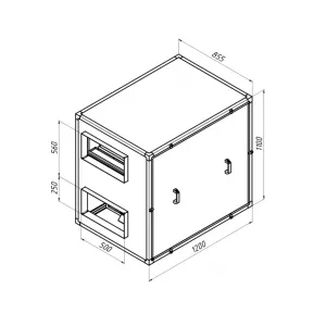 Alasca R2000HEC W приточно-вытяжная вентиляционная установка, фото 2