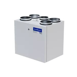 приточно-вытяжная установка с роторным рекуператором Komfovent R-300 V W/DH R1/L1 F7/M5 GTC L/A