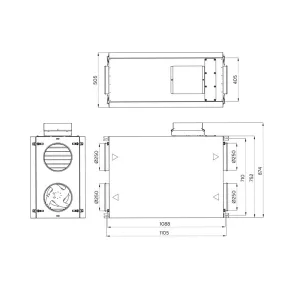 Zenit Standart X 700 1,5/3E - габаритные размеры
