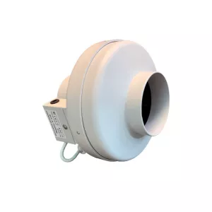 Naveka V(EC1)- 125(Bs190) (пластиковый корпус) (0,09 кВт) круглый канальный вентилятор, фото 1